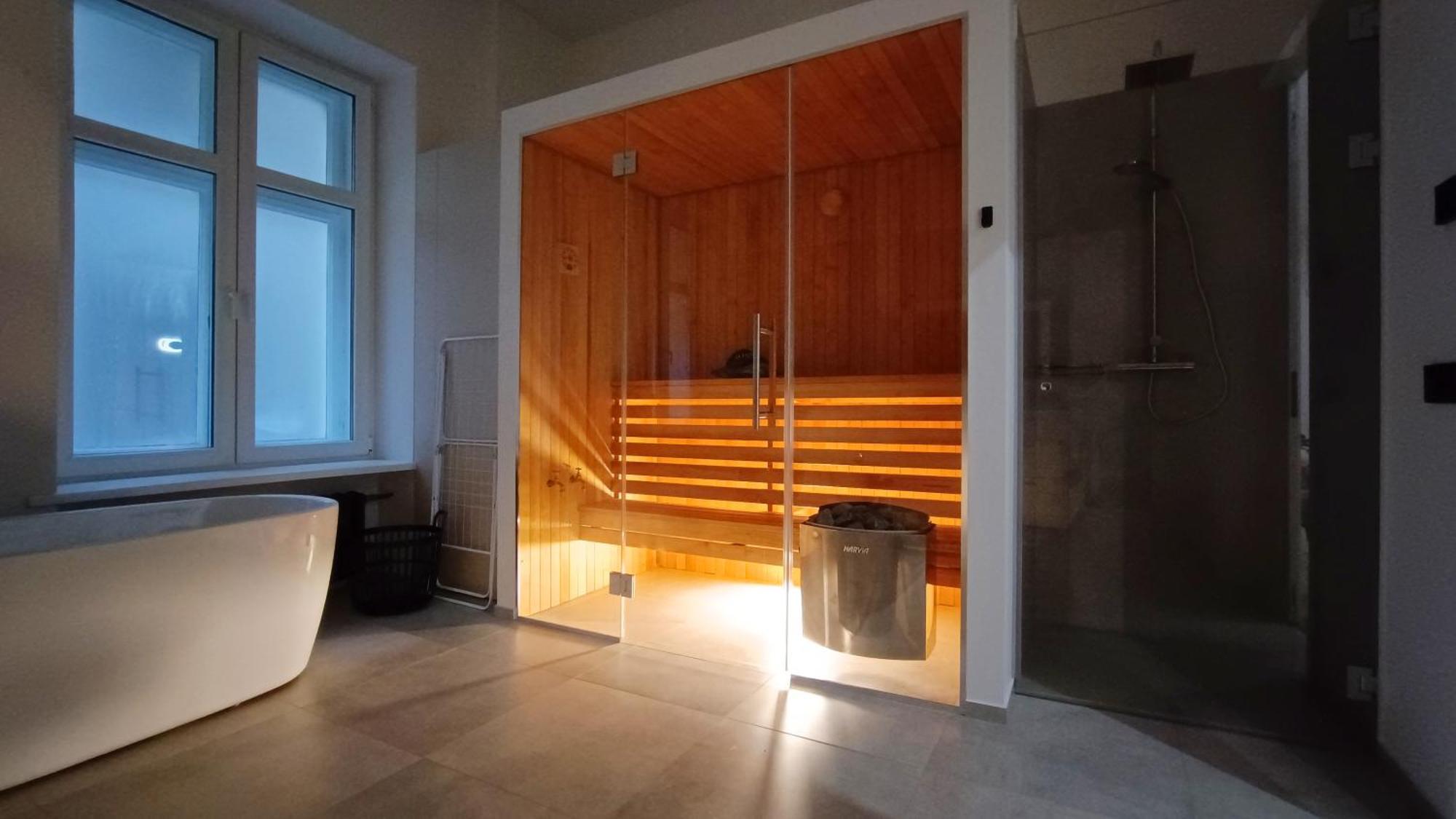 A++ Executive Apartment With Luxury Sauna Room Riga Bagian luar foto